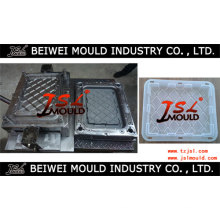 Caja de inyección de plástico molde de tapa